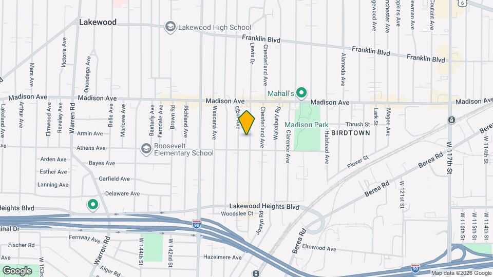 2082 Lewis Dr Mapa y Detalles de la Ubicación