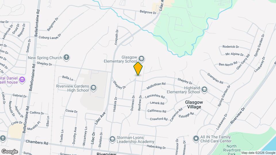 10506 Durness Dr Map and Location Details