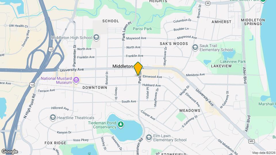 7003 Elmwood Ave Map and Location Details