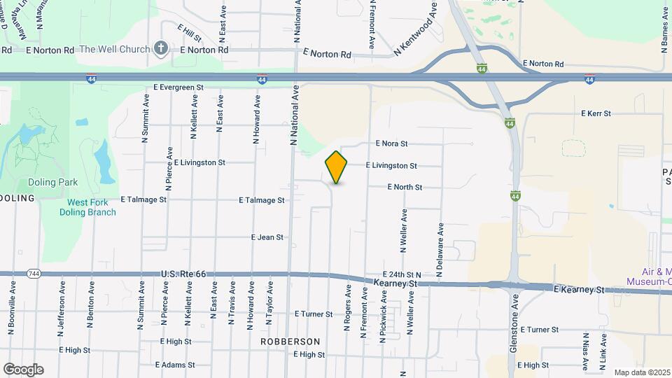 2620 N Prospect Ave Map and Location Details