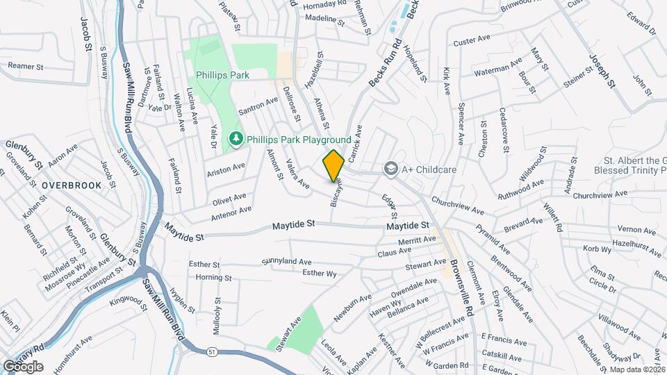 2396 Edgar St Map and Location Details