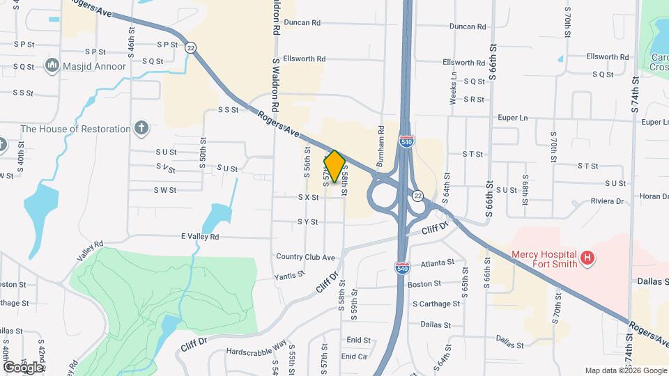 2323 S 57th St Map and Location Details