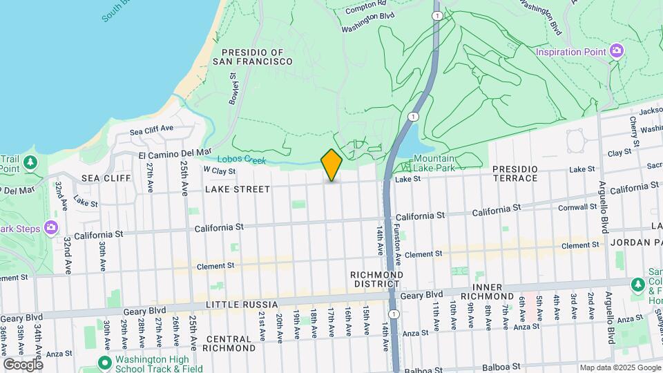 1533 Lake St Map and Location Details