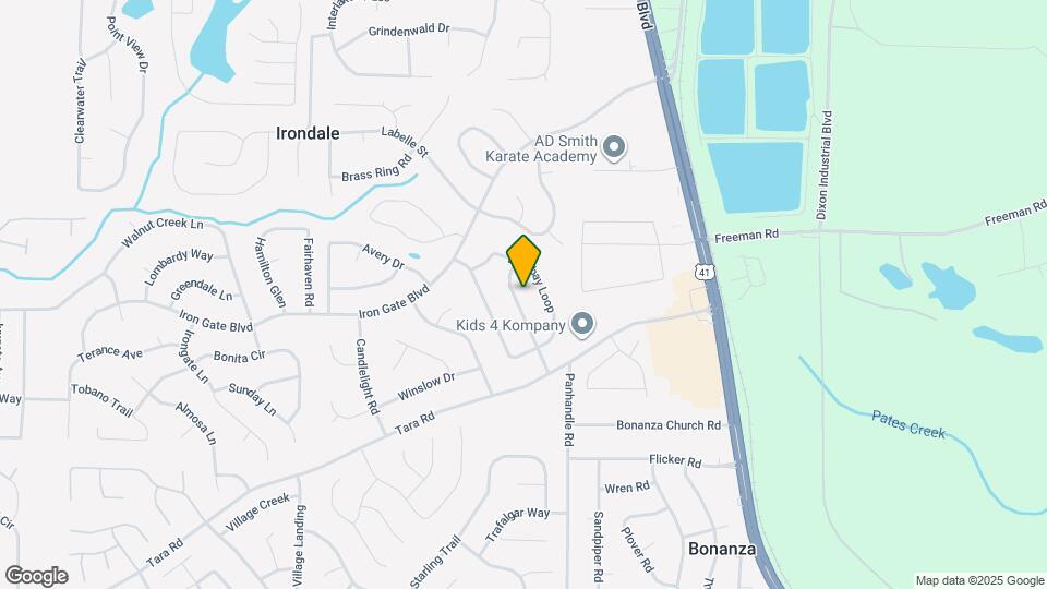 10314 Wisteria Ln Map and Location Details