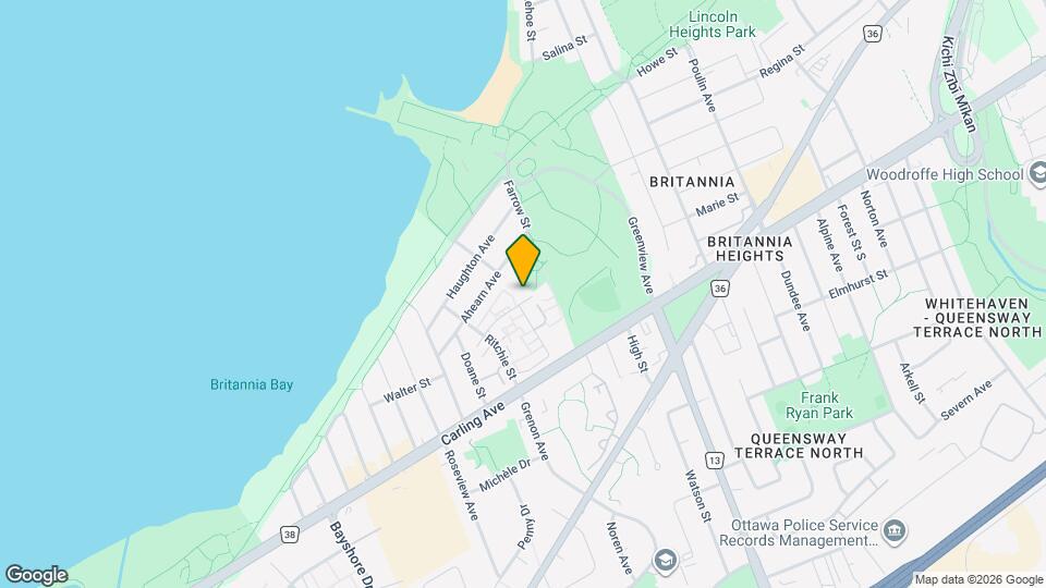 Britannia Woods Community Map and Location Details