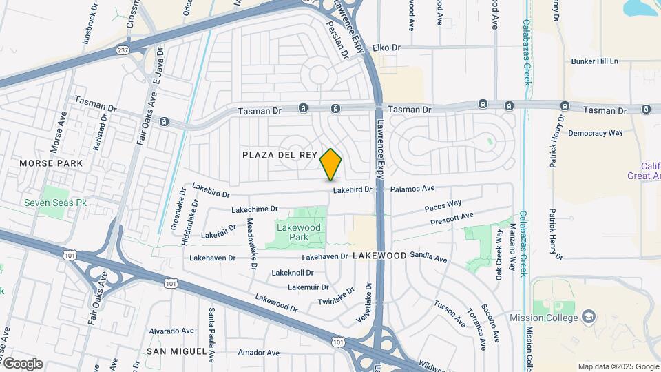 921 Lakebird Dr Map and Location Details