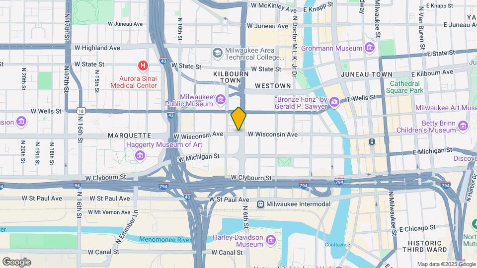 610 W Wisconsin Ave, Unit 24 Map and Location Details