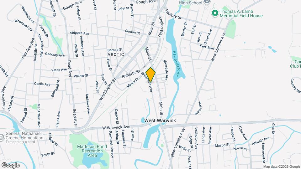 122 Brookside Ave Map and Location Details