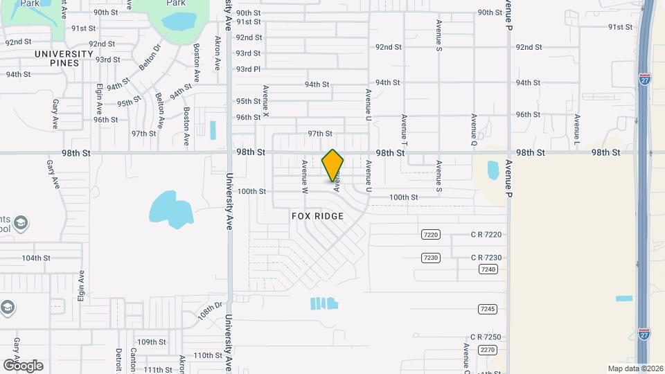 2204 100th St Map and Location Details