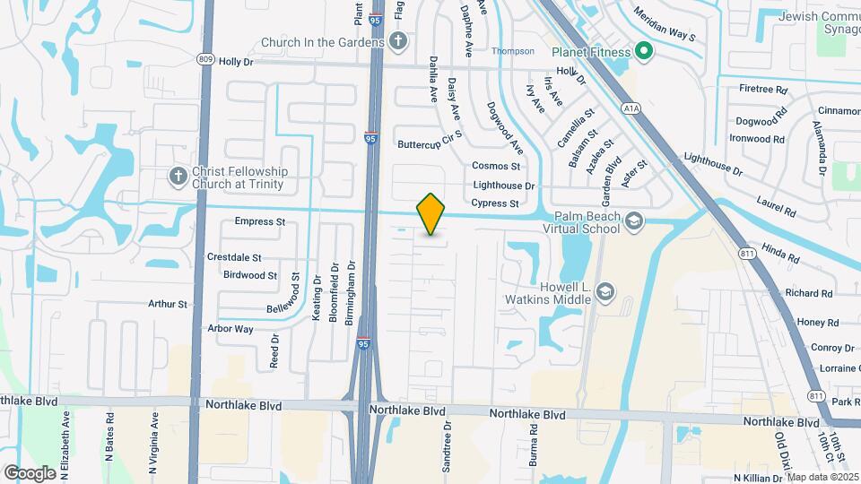 3797 Park Lane Villas Rd Map and Location Details