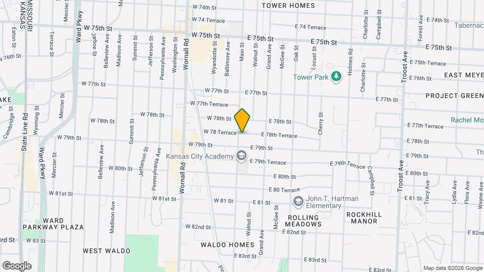 7831 Main St Mapa y Detalles de la Ubicación