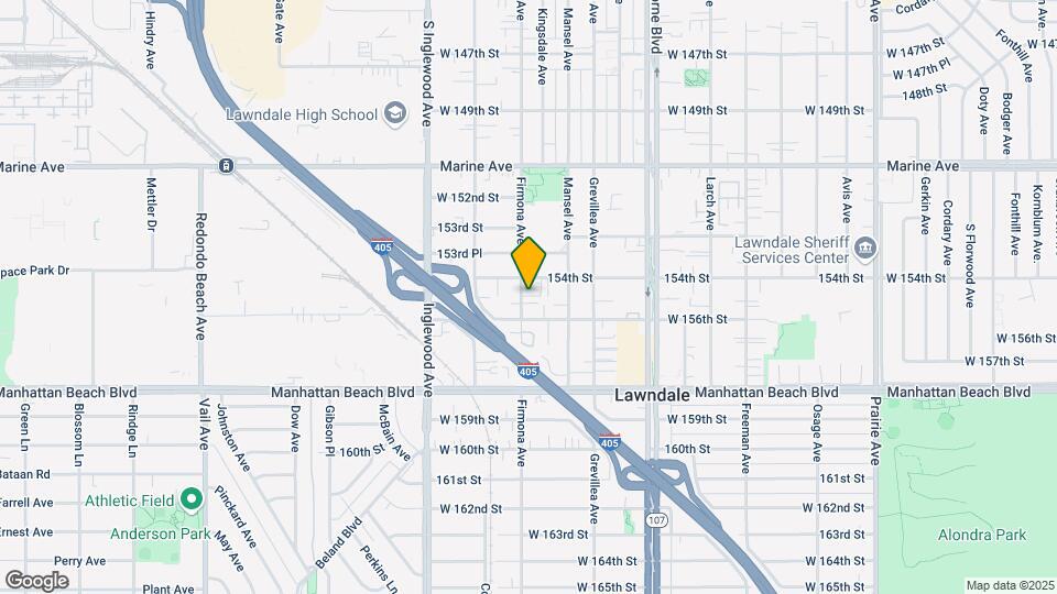 15420 Firmona Ave Map and Location Details