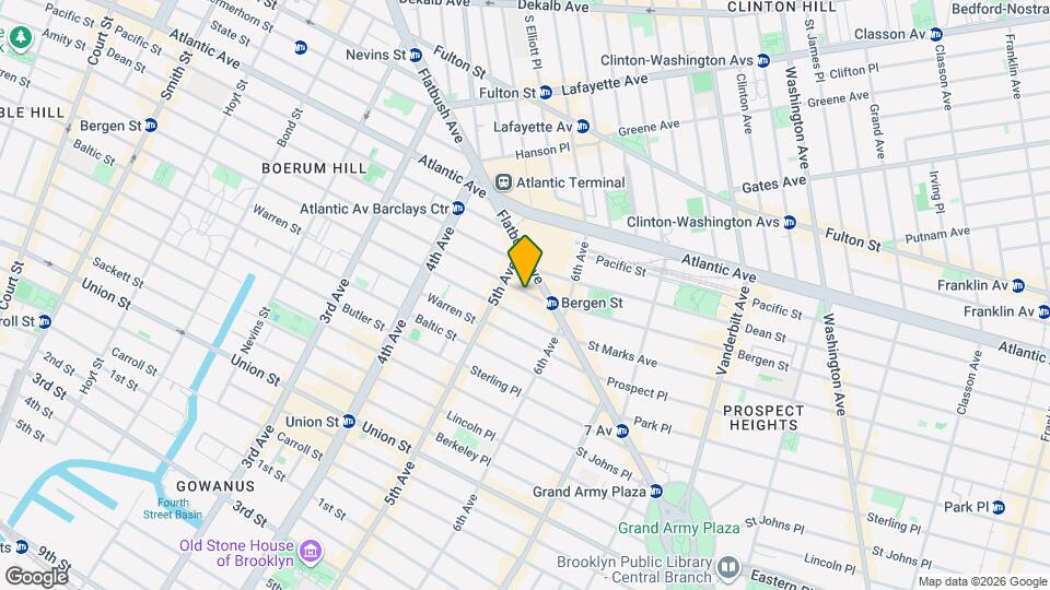 456 Bergen St Map and Location Details