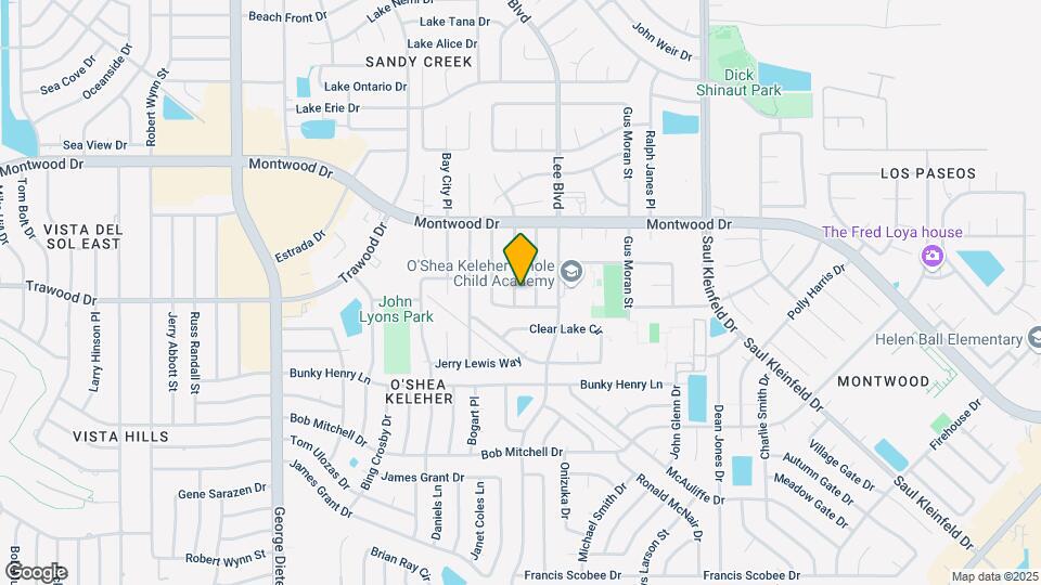 1808 Agua Dulce St Map and Location Details
