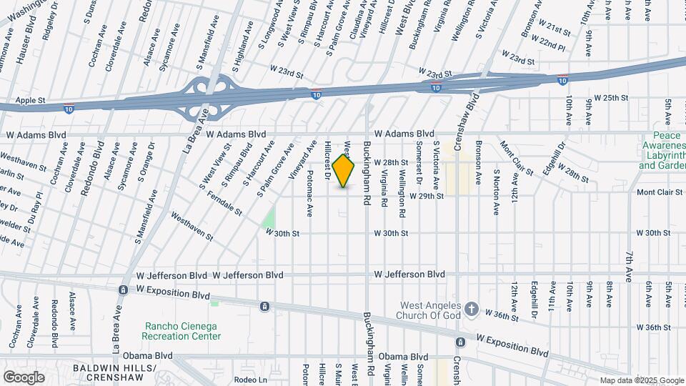 2851 West Blvd Map and Location Details