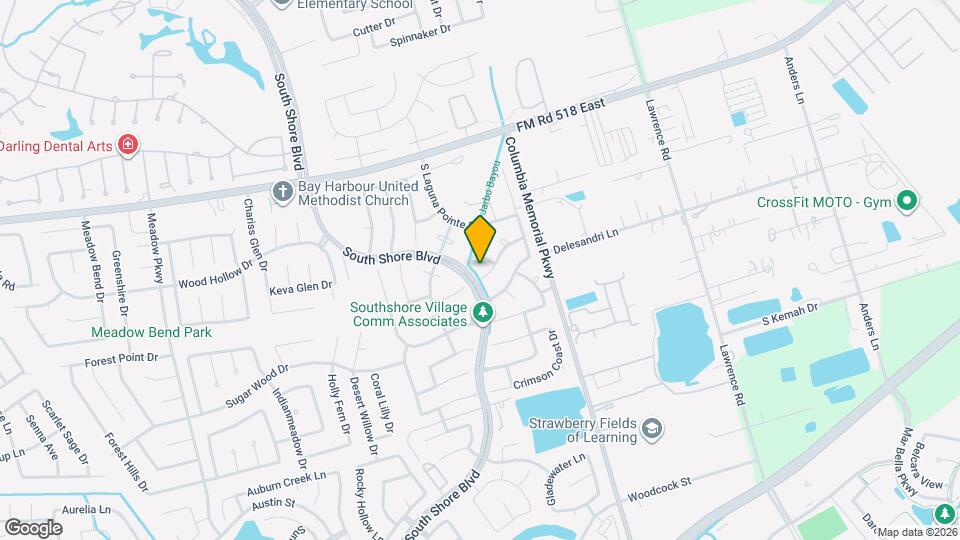 3204 Coral Ridge Dr Mapa y Detalles de la Ubicación