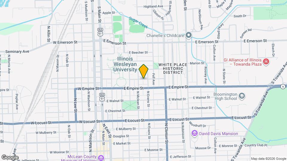 507 E Graham St Map and Location Details