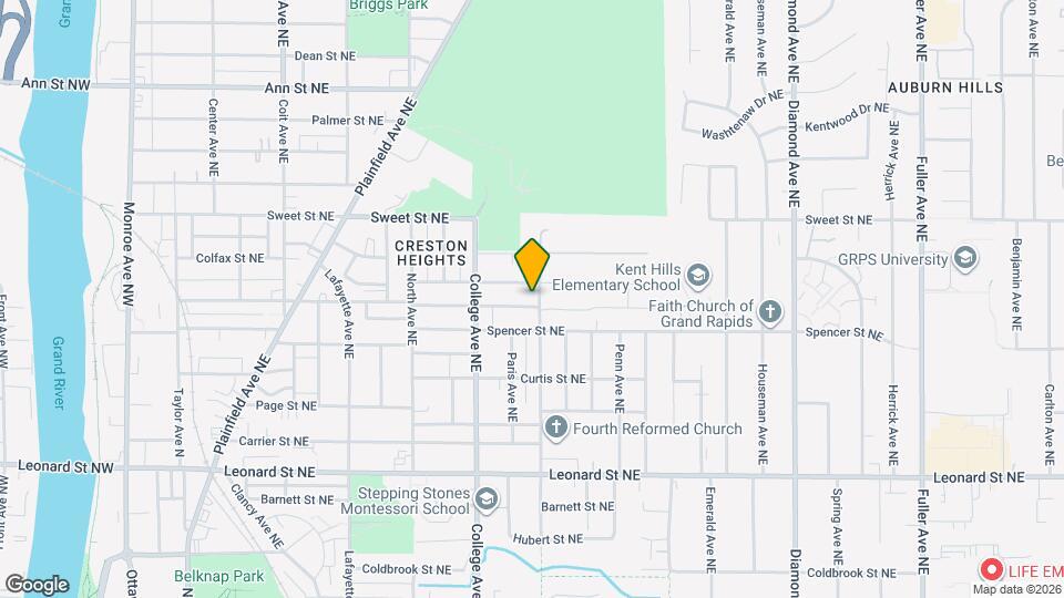 1431 Union Ave NE Map and Location Details