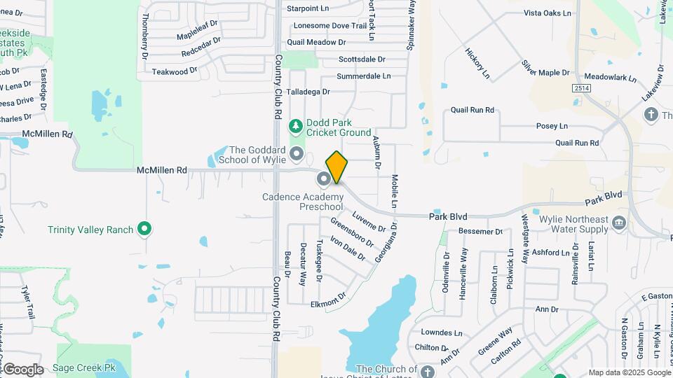 1328 Luverne Dr Map and Location Details
