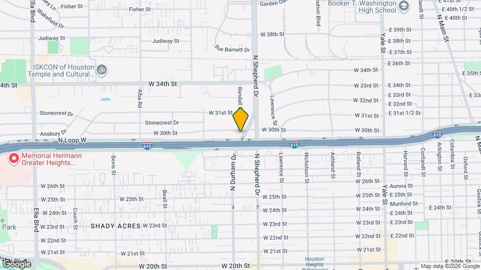 717 W 30th St Map and Location Details