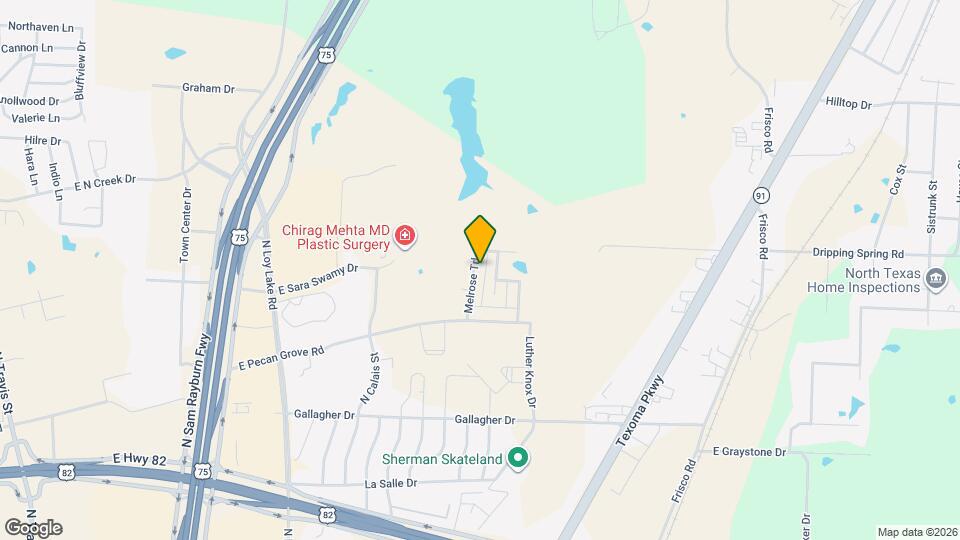 3813 Melrose Trl Map and Location Details