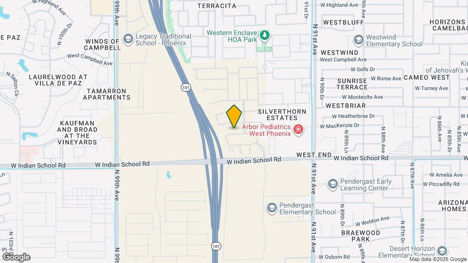 9426 W Devonshire Ave Map and Location Details