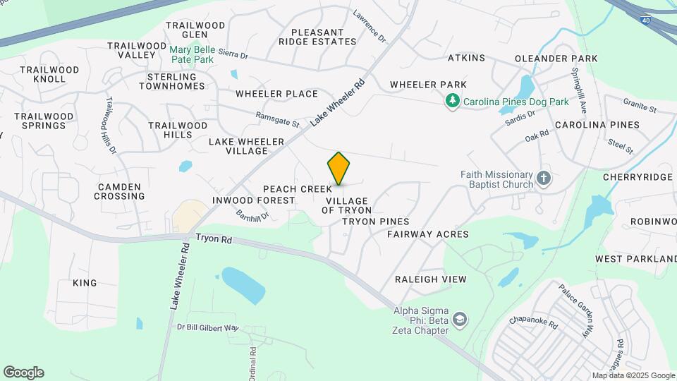 2204 Valley Haven Dr Map and Location Details