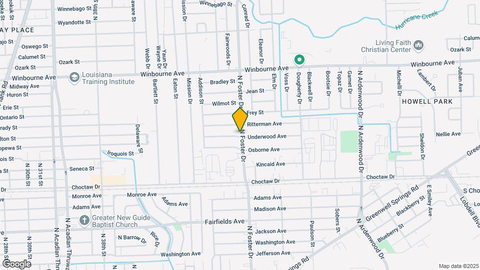 4967 Underwood Ave Map and Location Details