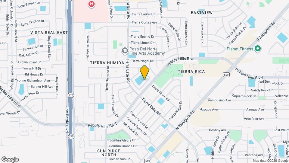 12483 Tierra Dulce Dr Map and Location Details