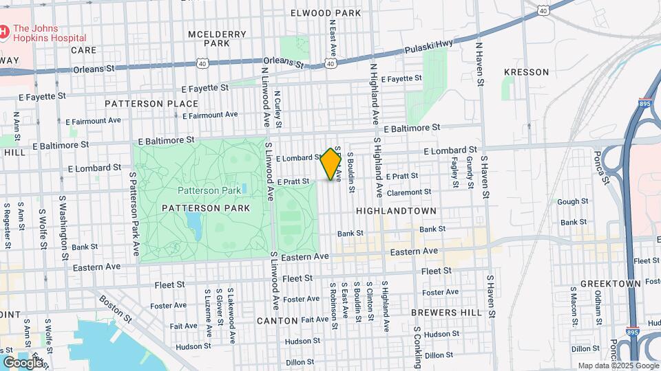 211 S Robinson St Map and Location Details
