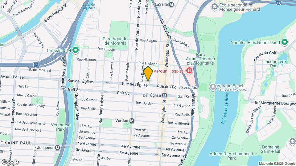 421-431 De L'église Rue Map and Location Details