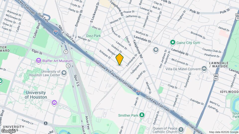 1554 Scharpe St Map and Location Details