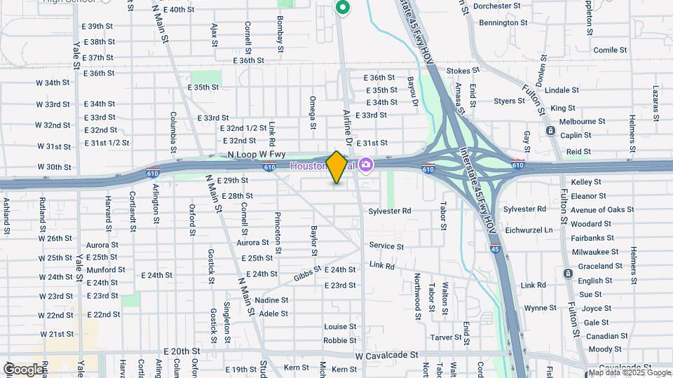 1203 E 28th St Map and Location Details
