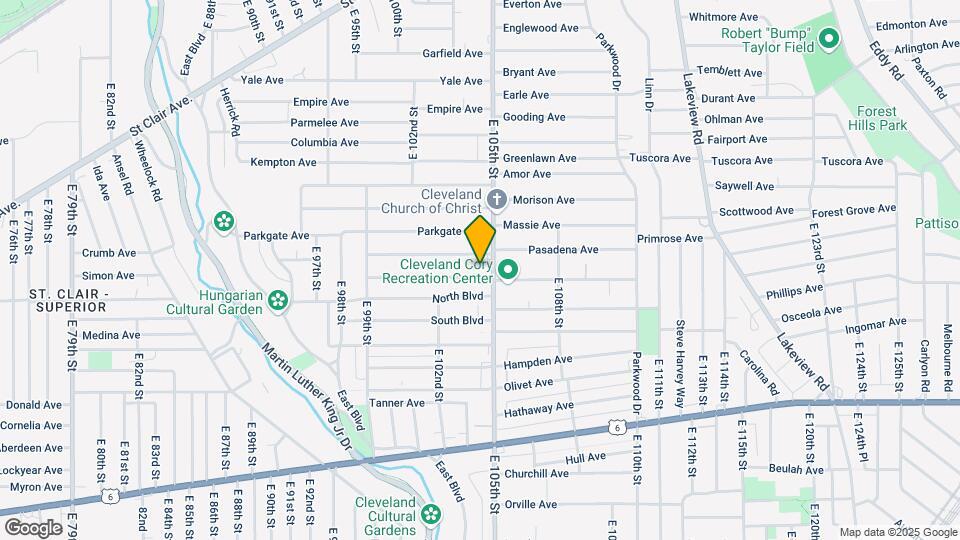 10409 Ostend Ave-Unit -10409 Ostend Ave Unit 3 Cleveland, OH 44108 Mapa y Detalles de la Ubicación