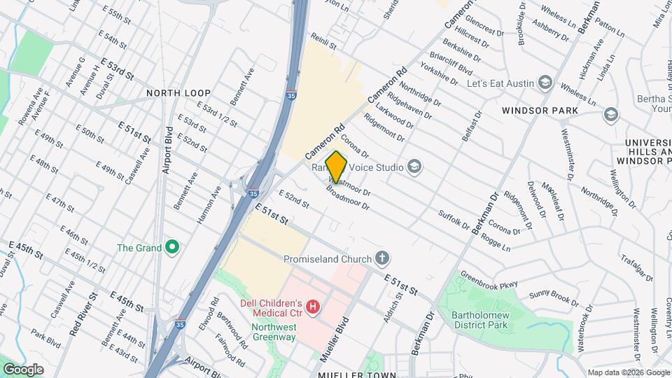 1228 Broadmoor Dr Map and Location Details