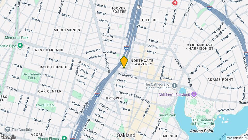597 23rd St Map and Location Details