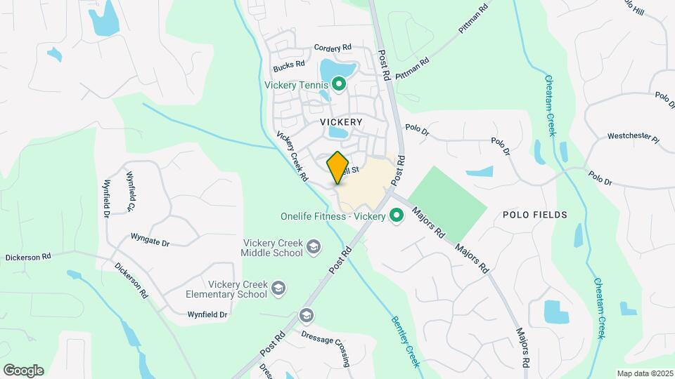 6135 Vickery Creek Rd Map and Location Details