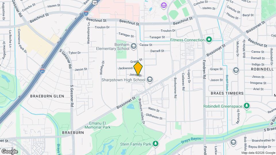 7515 Jason St Map and Location Details