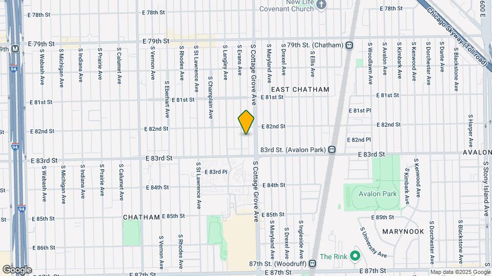 8221 S Evans Ave Mapa y Detalles de la Ubicación