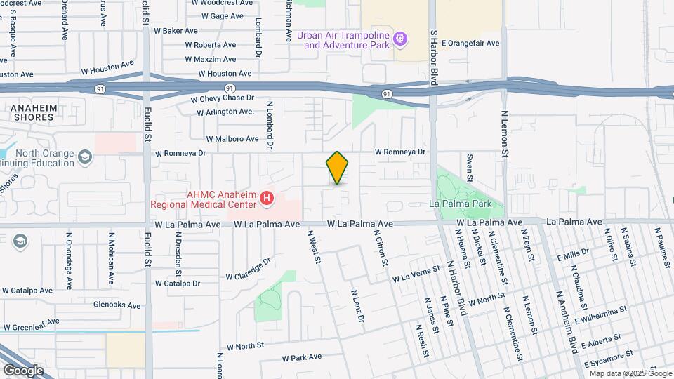 1149 N Mayfair Ave Map and Location Details