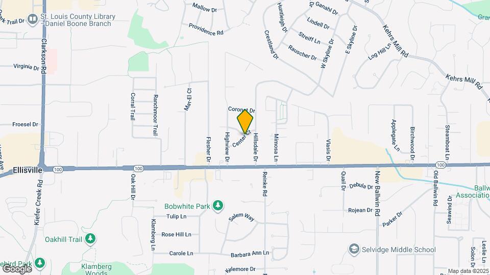 908 Center Ct Map and Location Details