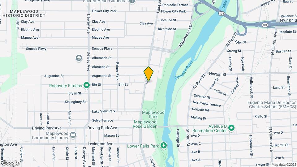 1080 Lake Ave Mapa y Detalles de la Ubicación
