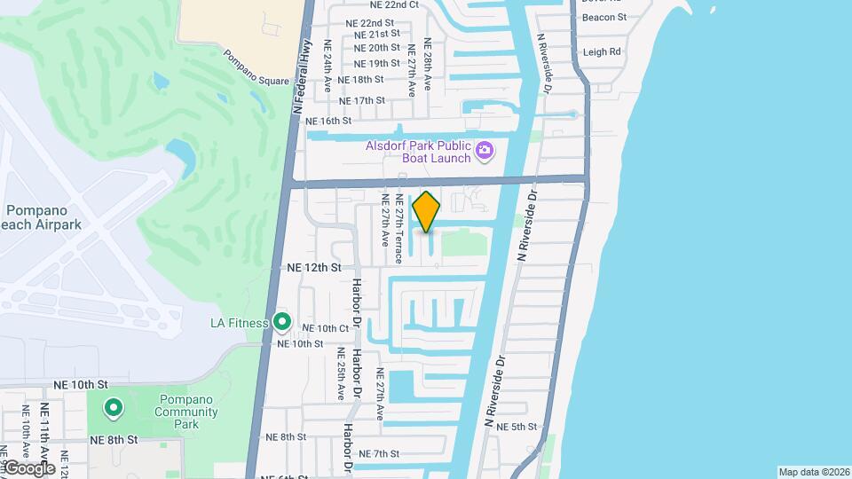 1240 NE 27th Way Mapa y Detalles de la Ubicación