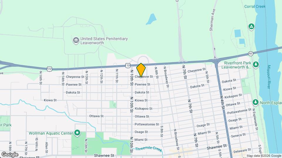 907 Cheyenne St Map and Location Details