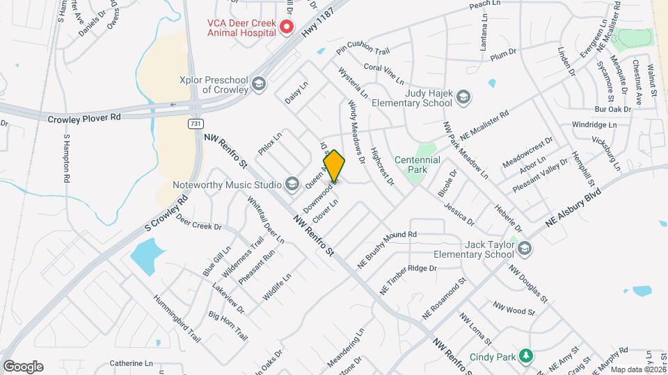 1212 Beechwood Ln Map and Location Details