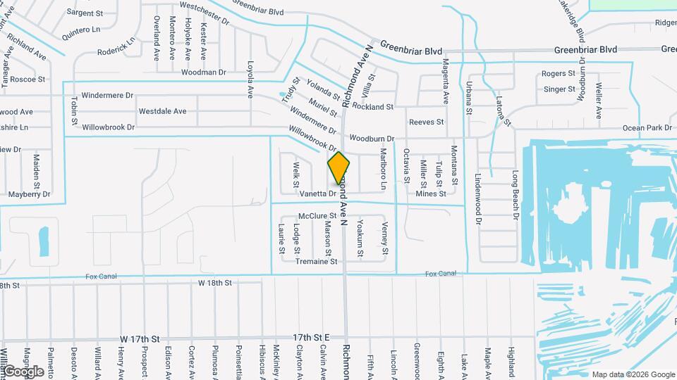 1843 Richmond Ave N Mapa y Detalles de la Ubicación