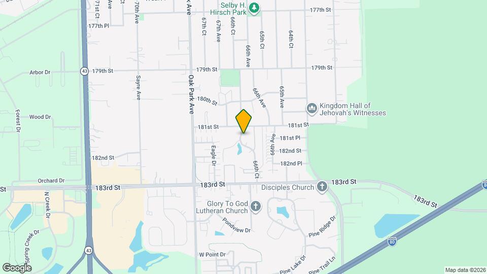 Edenbridge-in-Tinley Map and Location Details