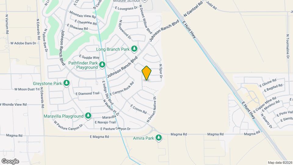 28588 N Rainfall Dr, Unit EZ Map and Location Details
