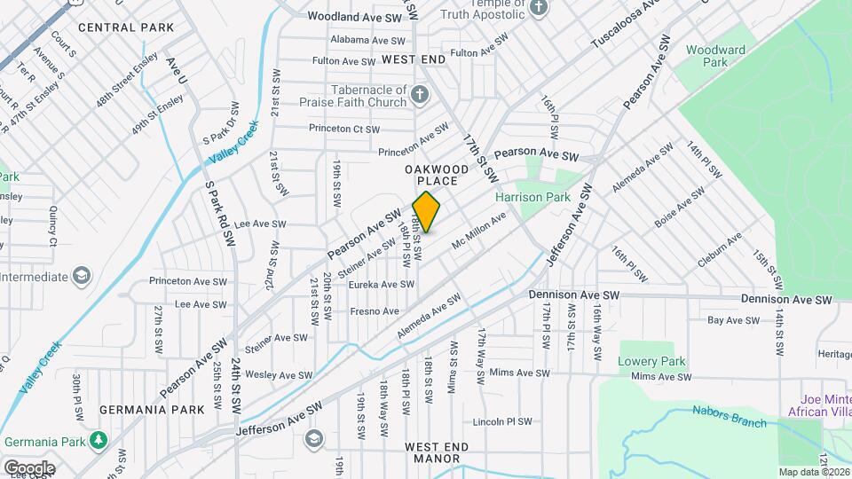 1793 Steiner Ave SW Map and Location Details