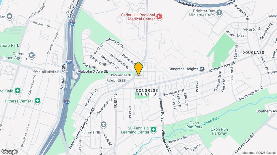 610 Raleigh Pl SE Map and Location Details